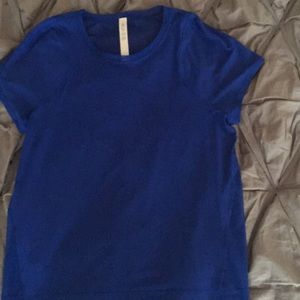 Royal blue Lululemon top